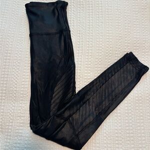 SPANX Black moto legging